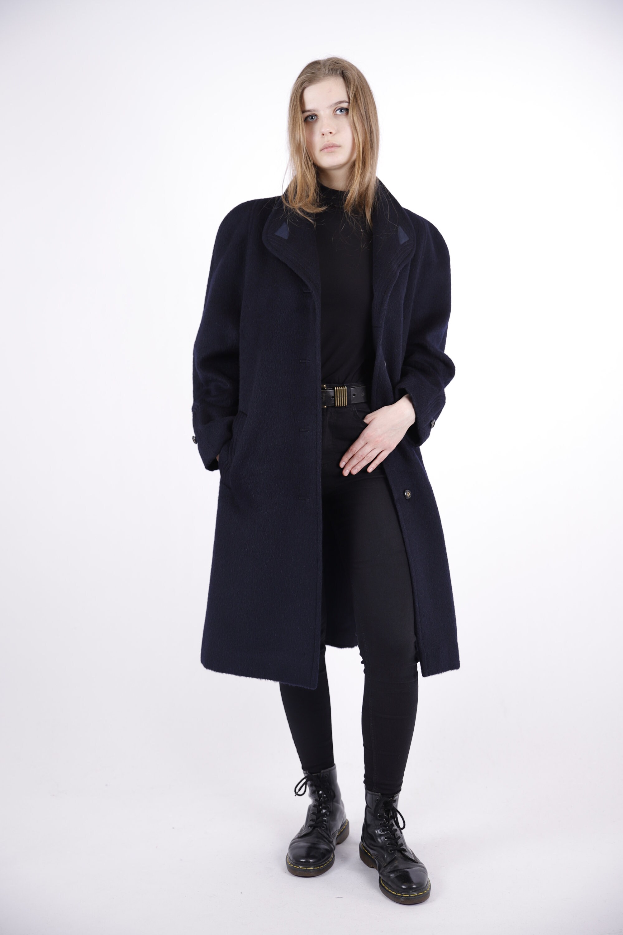 ジャケット・アウター AT LAST&CO WOOL COAT DARK NAVY ジャケット・アウター AT LAST&CO WOOL COAT DARK NAVY Heavy
