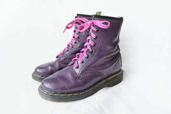 purple doc martens