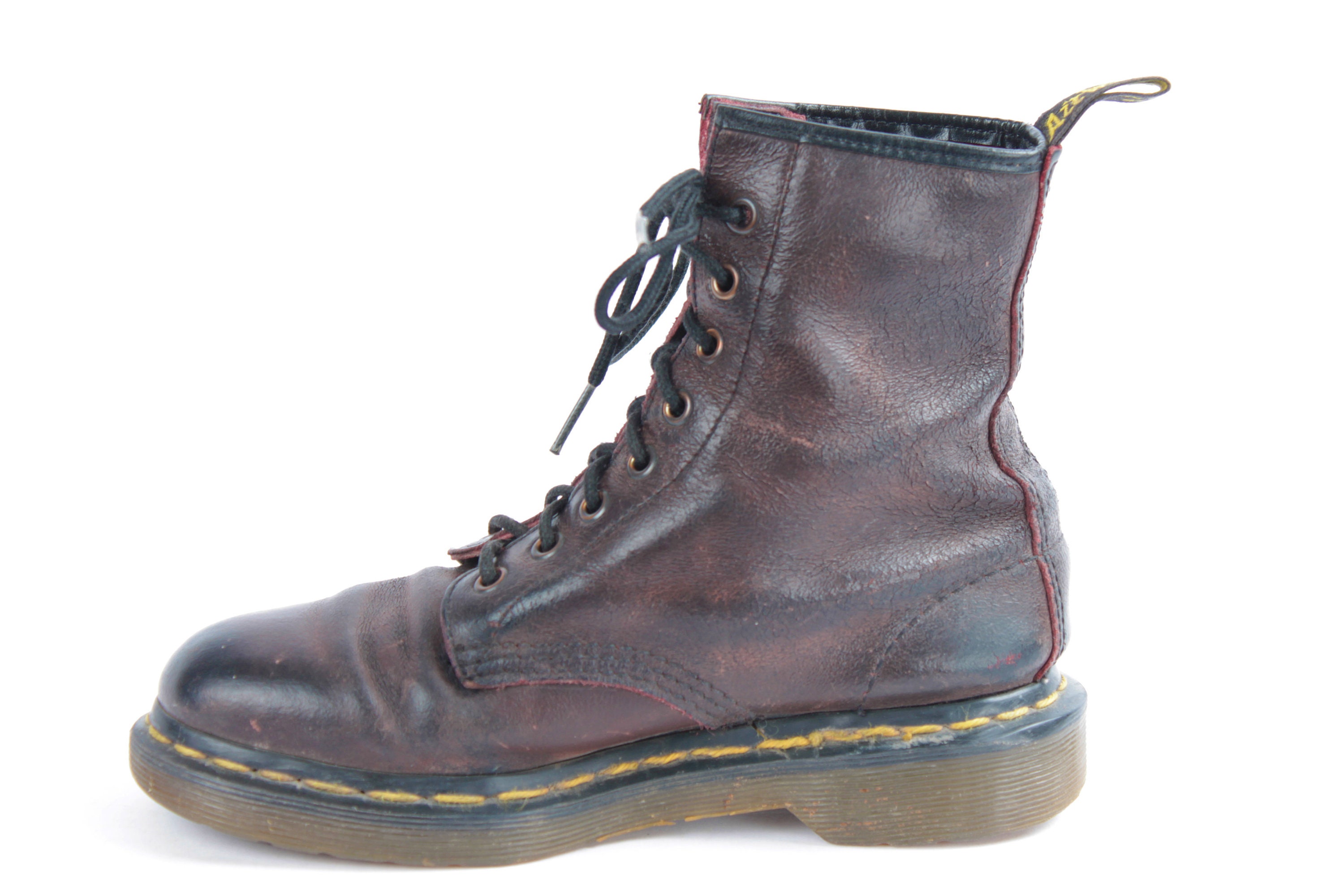 US5 Dr Martens Vintage Dark Brown Leather Doc Martens Boots US5 Dr Martens Vintage Dark Brown Leather Doc Martens Boots