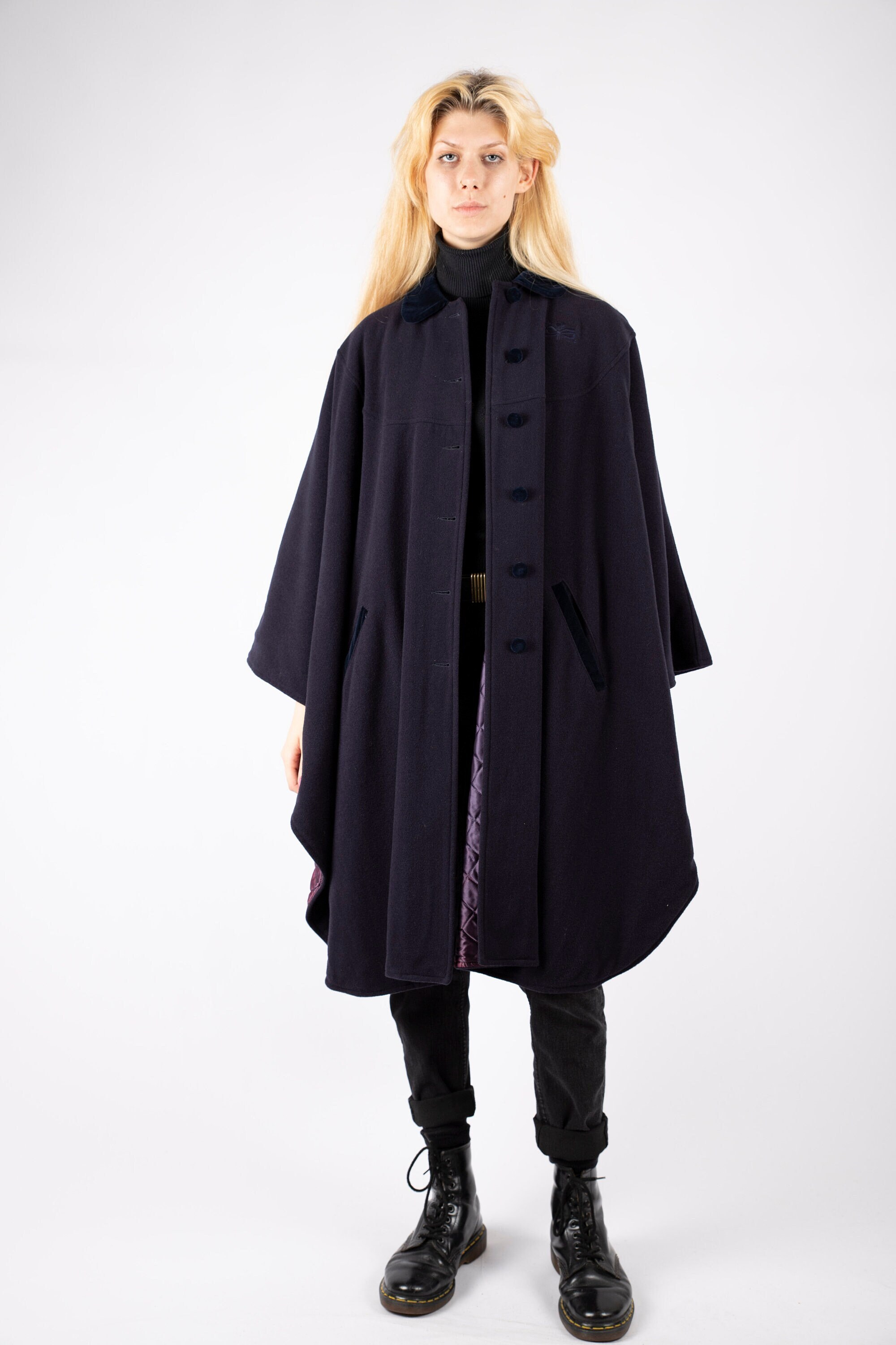 Loden Poncho - Etsy