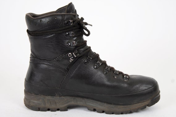 US10 Black Army Meindl Military-Grade M1 Army Issued Boots Infantry / Airsoft Hiking Hunting Combat Boots EU43 / US10 / UK9 for Men 54x