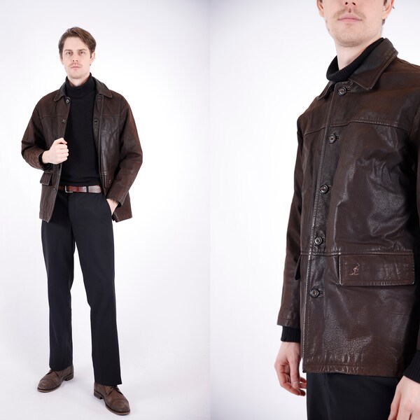 Australian Leather Jacket Etsy