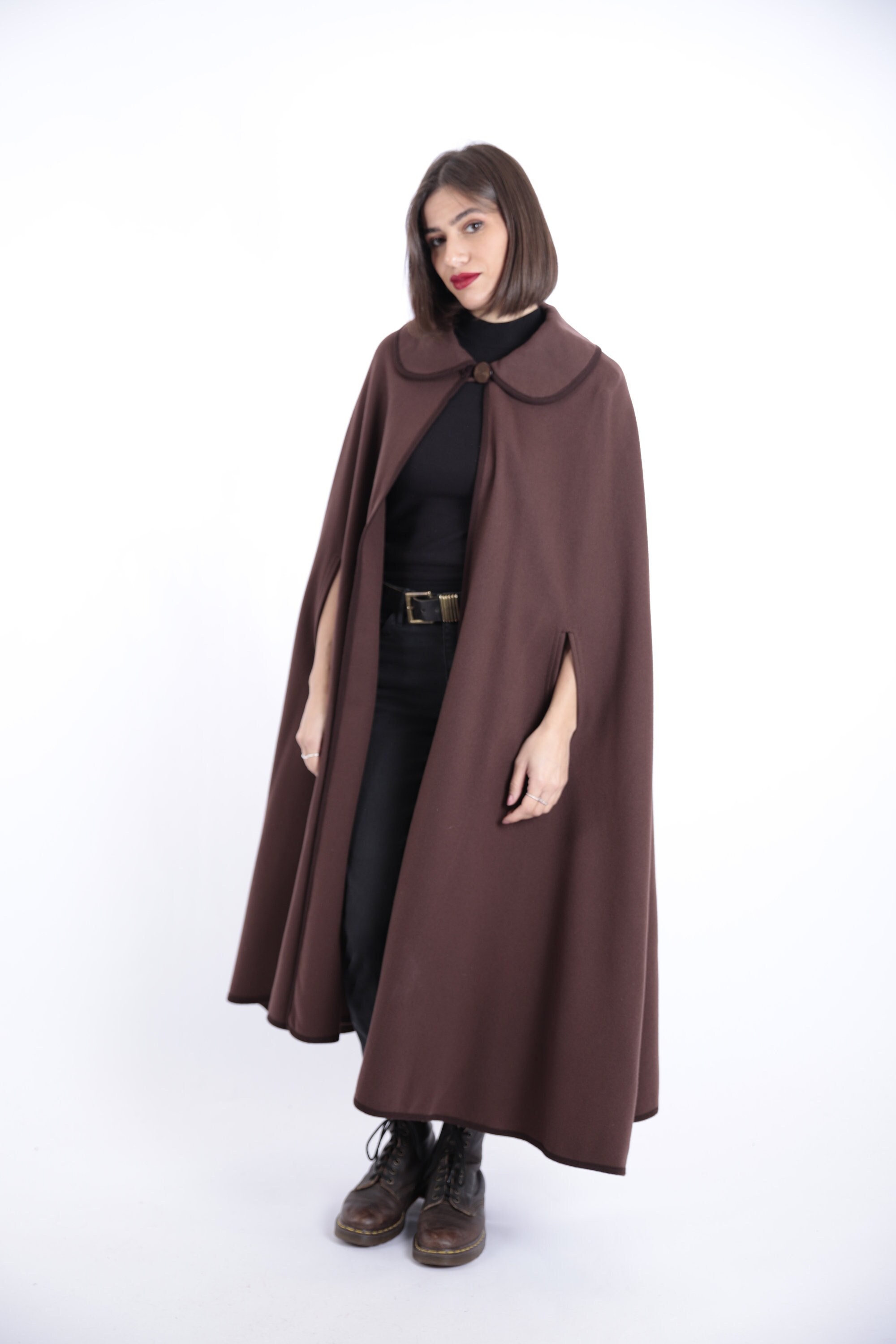 Loden Poncho - Etsy