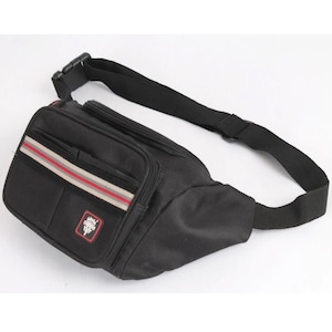 Urban Fanny Black Pack Belt Crossbody Bag Hip Bag Polyester Pouch Bag Hip Bag Waist Bag Fanny Packs