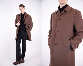ジャケット・アウター 80s Vintage Classic Super Long Coat. Womens Leather Coat Green S-M-L Long SOFT Lambskin Vintage