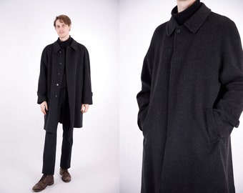 Vintage Japanese Wool Inverness Coat Around Early Showa Era