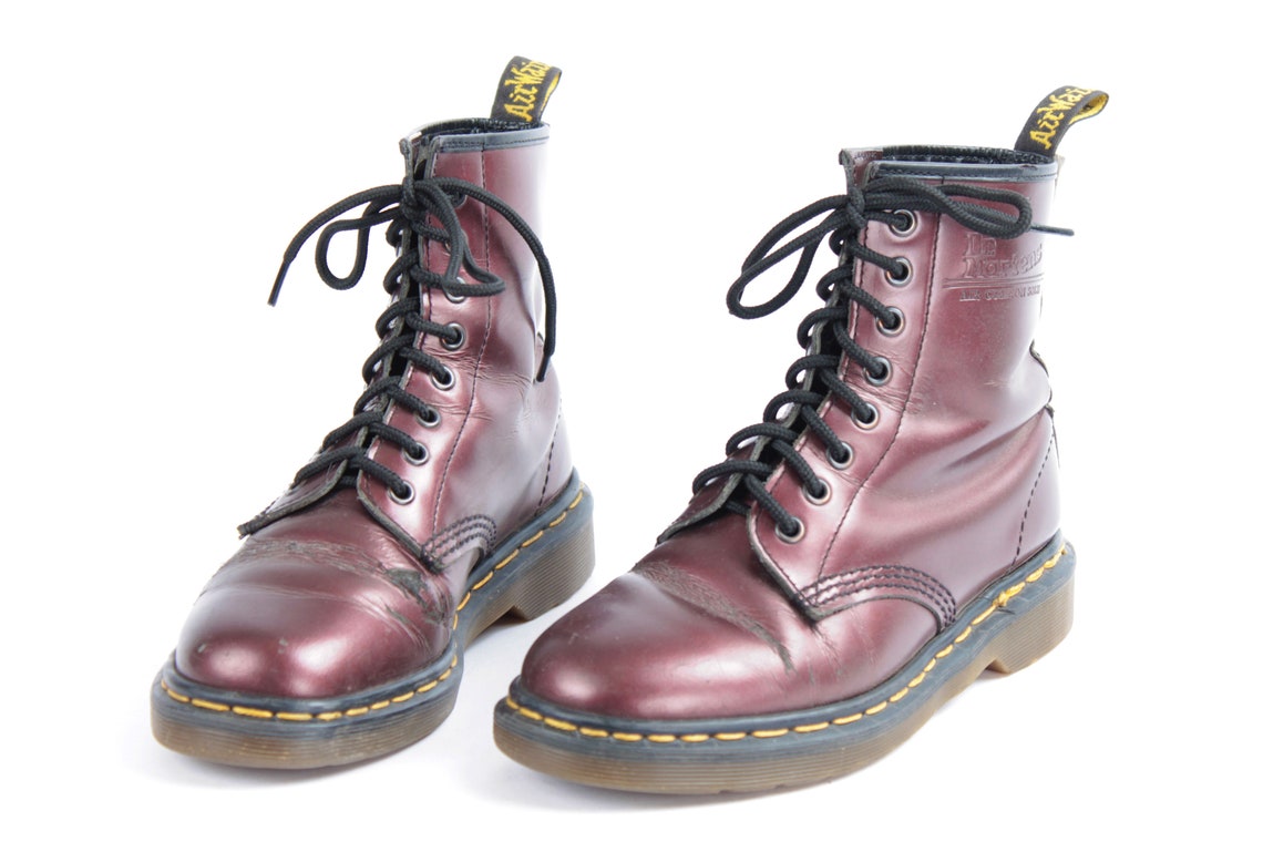 dr martens glossy