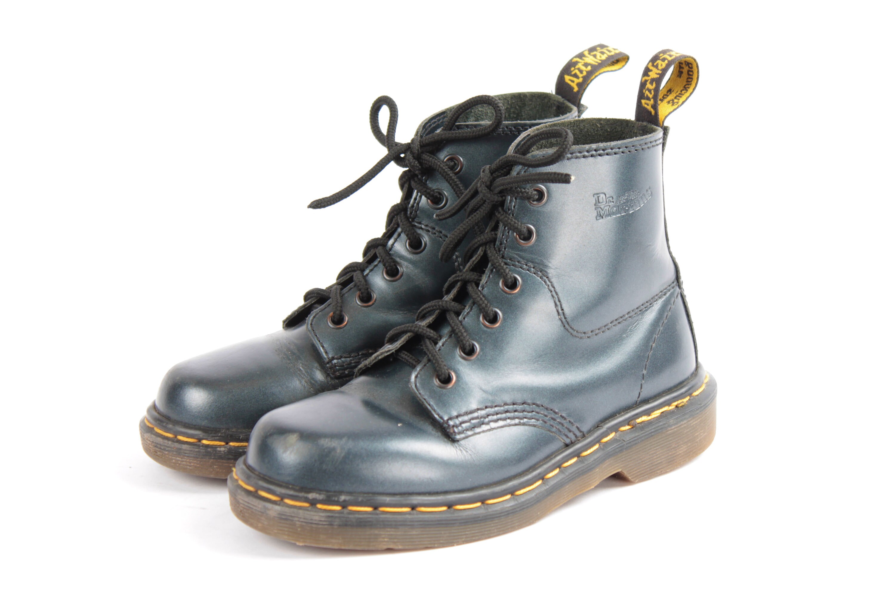 Vaarwel af hebben Condenseren Metallic Dr Martens - Etsy