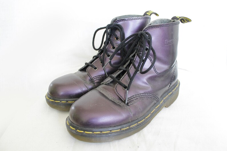 glossy dr martens