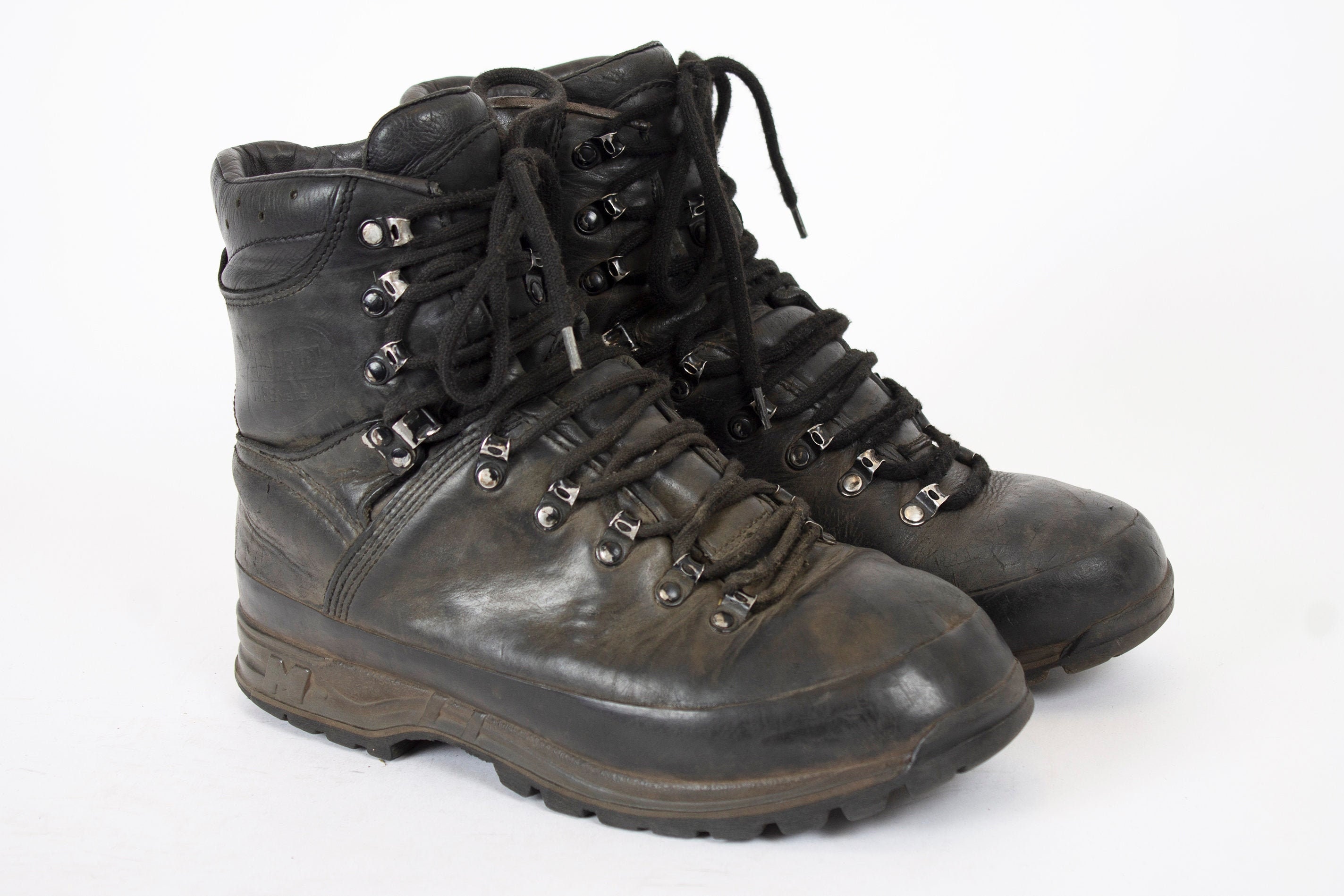 Mainstream pijp plannen US10.5 Black Army Meindl Military-grade M1 Army Issued Boots - Etsy