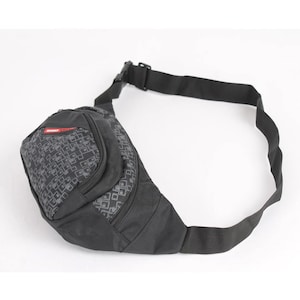 Urban Fanny Black Pack Belt Crossbody Bag Hip Bag Polyester Pouch Bag Hip Bag Waist Bag Fanny Packs