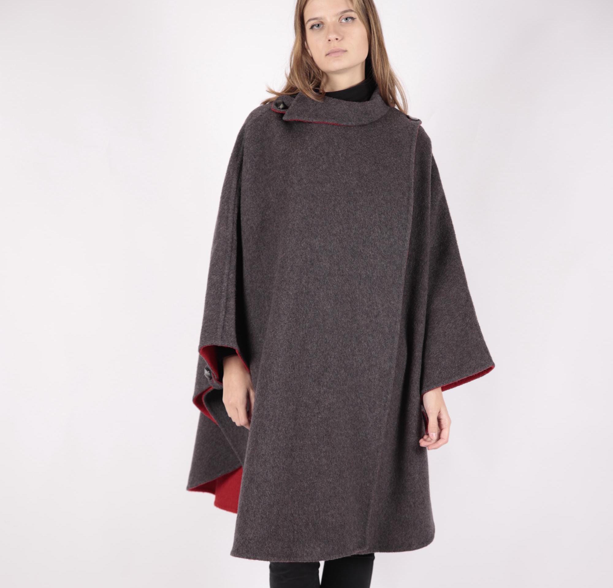 Germany製 Vintage LODEN Coat ローデン　Poncho Vintage Loden Cape Coat, Loden Jacket, Austrian Cape, Dirndl