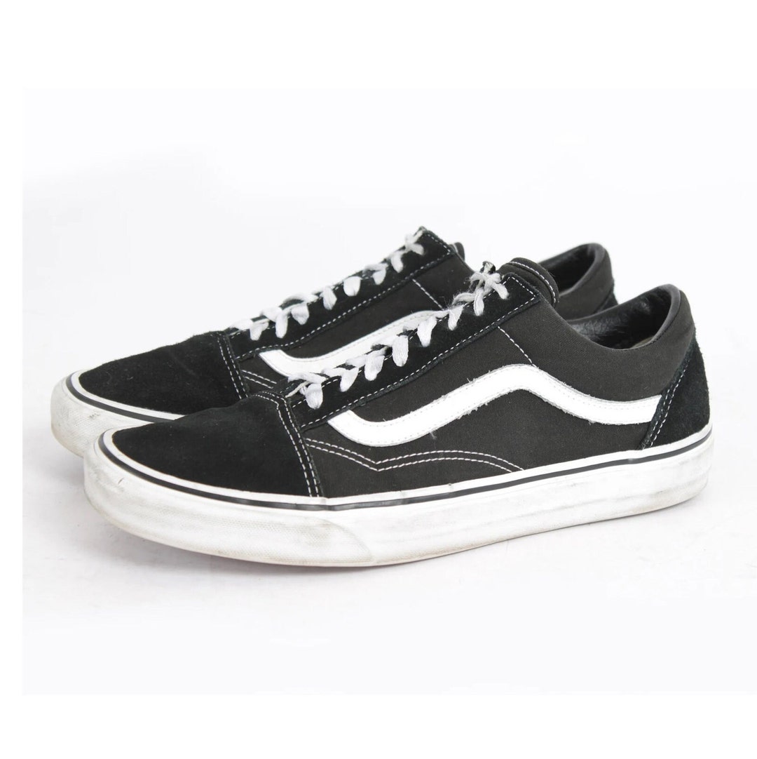 Vans Footwear Vans Off The Wall Shoes Black Buy Vintage Black VANS Off The Wall Sneakers Men's Online