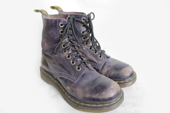 purple doc martens
