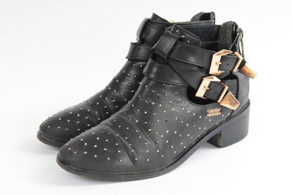 Womens black festival clearance boots