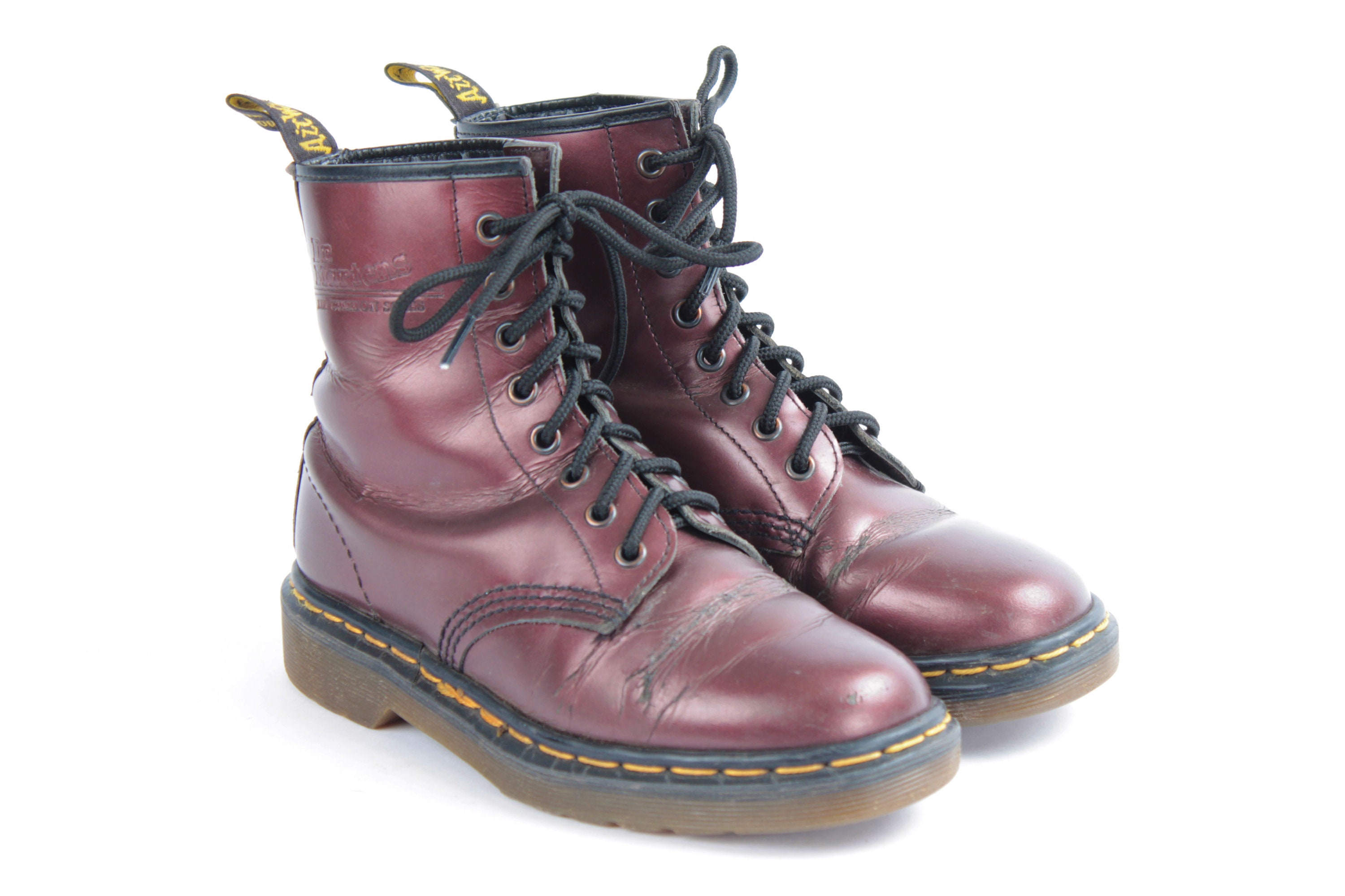 dr martens glossy