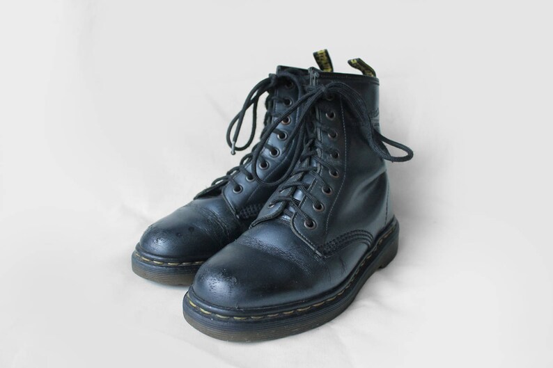 dr martens navy blue