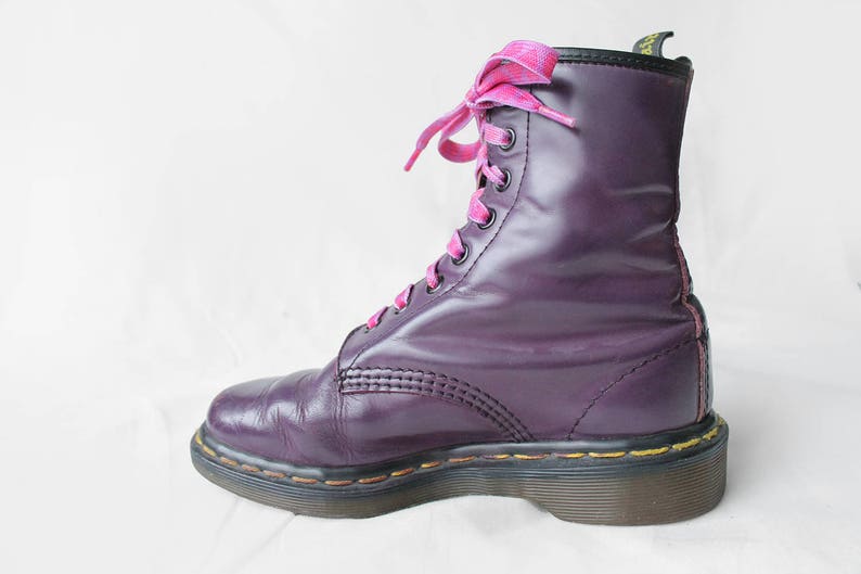doc martens femme violette