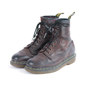US5 Dr Martens Vintage Dunkelbraun Leder Doc Martens Stiefel EU36 / US5 / UK3 für Frauen