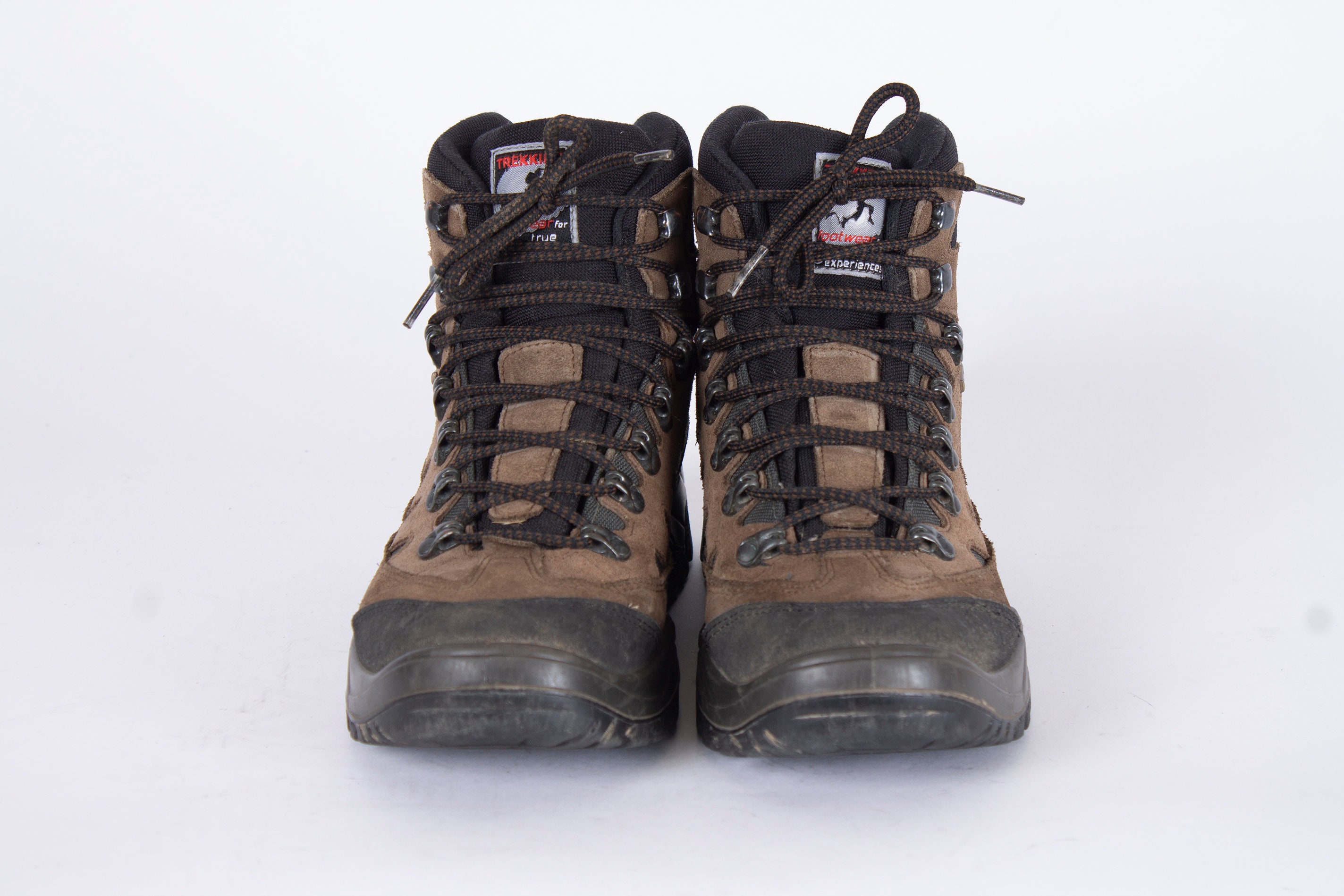 Bottes de randonnée vintage Colorado en daim homme taille 4,5 W 6 semelle Vibram | eBay