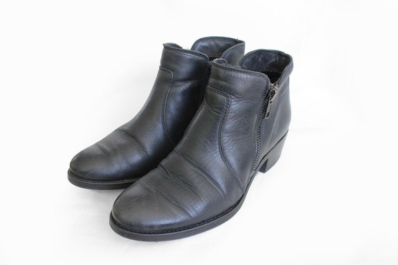 80s ankle boots