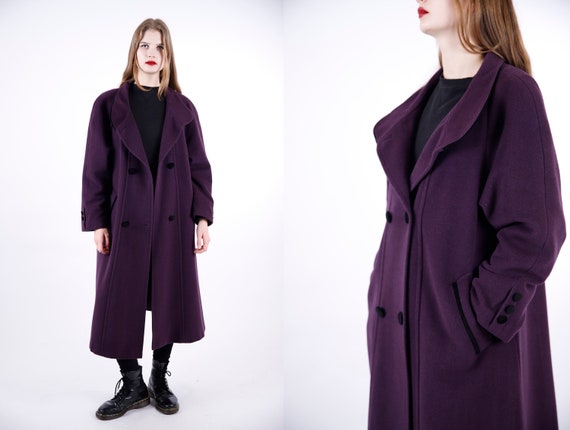 Purple long jacket hot sale