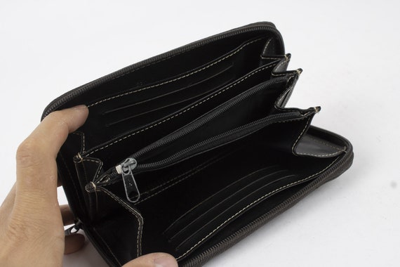 ☆LEMASQUE☆ Dow Soft Women's Leather Card Wallet Black L083 Automobili Lamborghini Women's Classic Leather Wallet