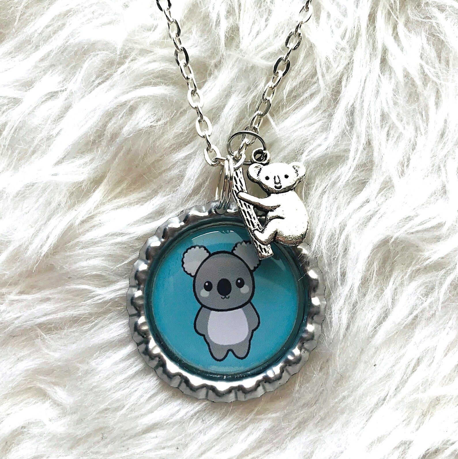 Koala Bear Necklace Necklace for Girls Koala Jewelry Etsy