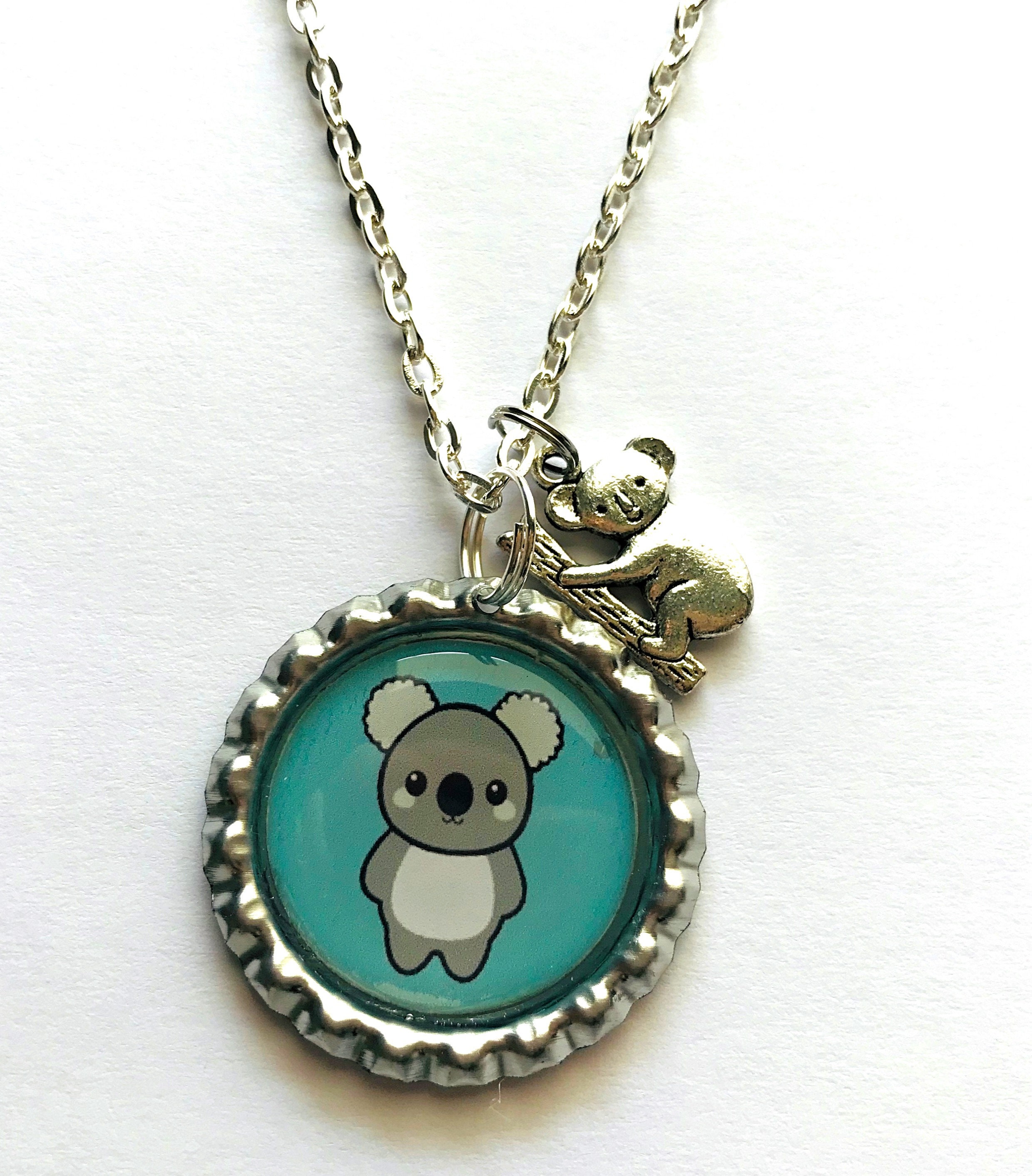 koala master obsidian necklace koala master obsidian necklace