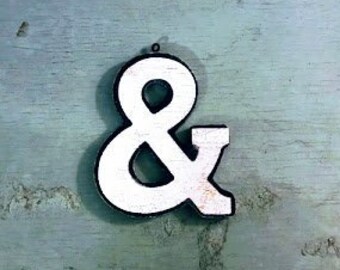 Wooden Ampersand Guest Book Alternative Sign Etsy