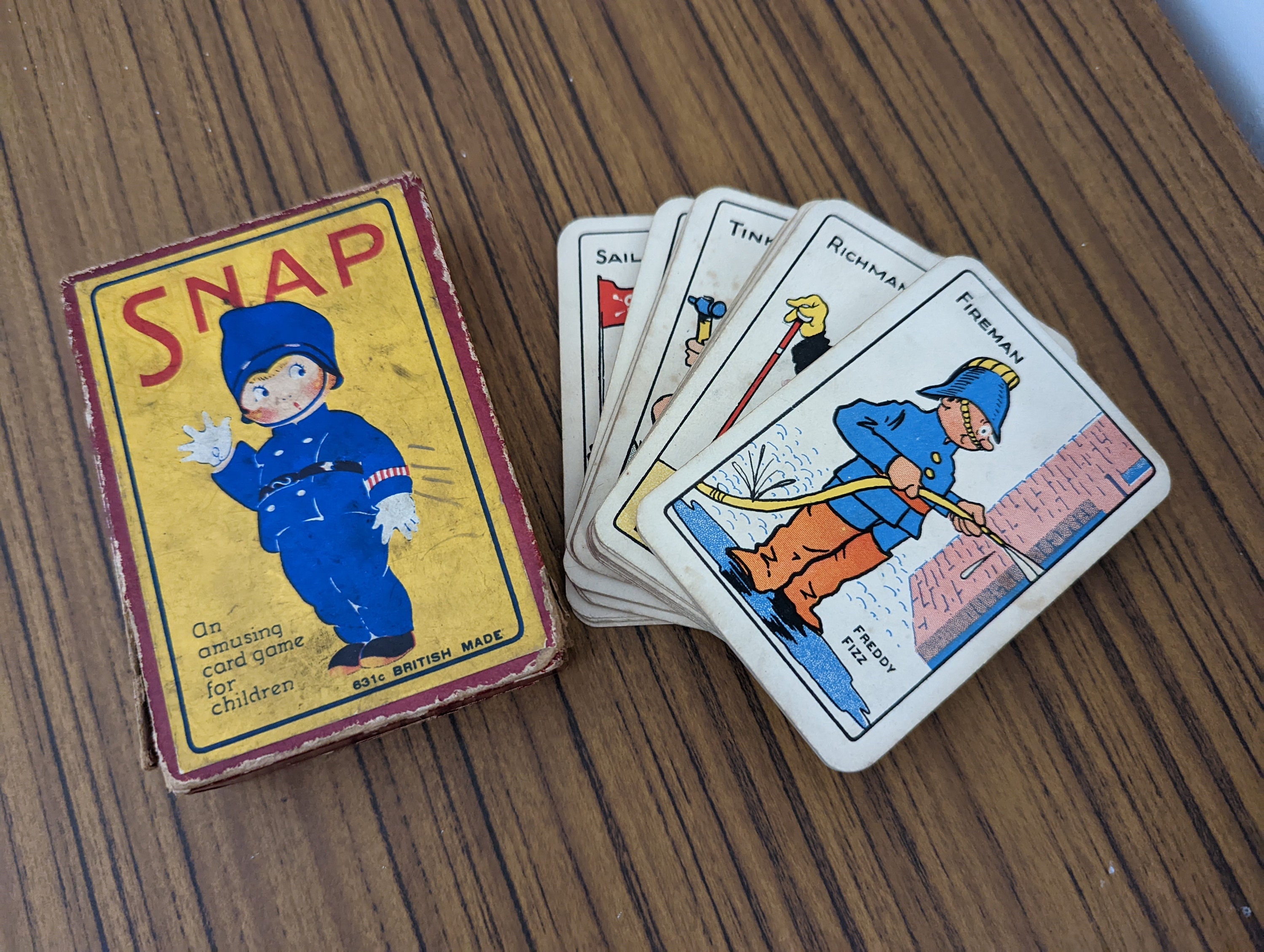 snap card game for toddlers