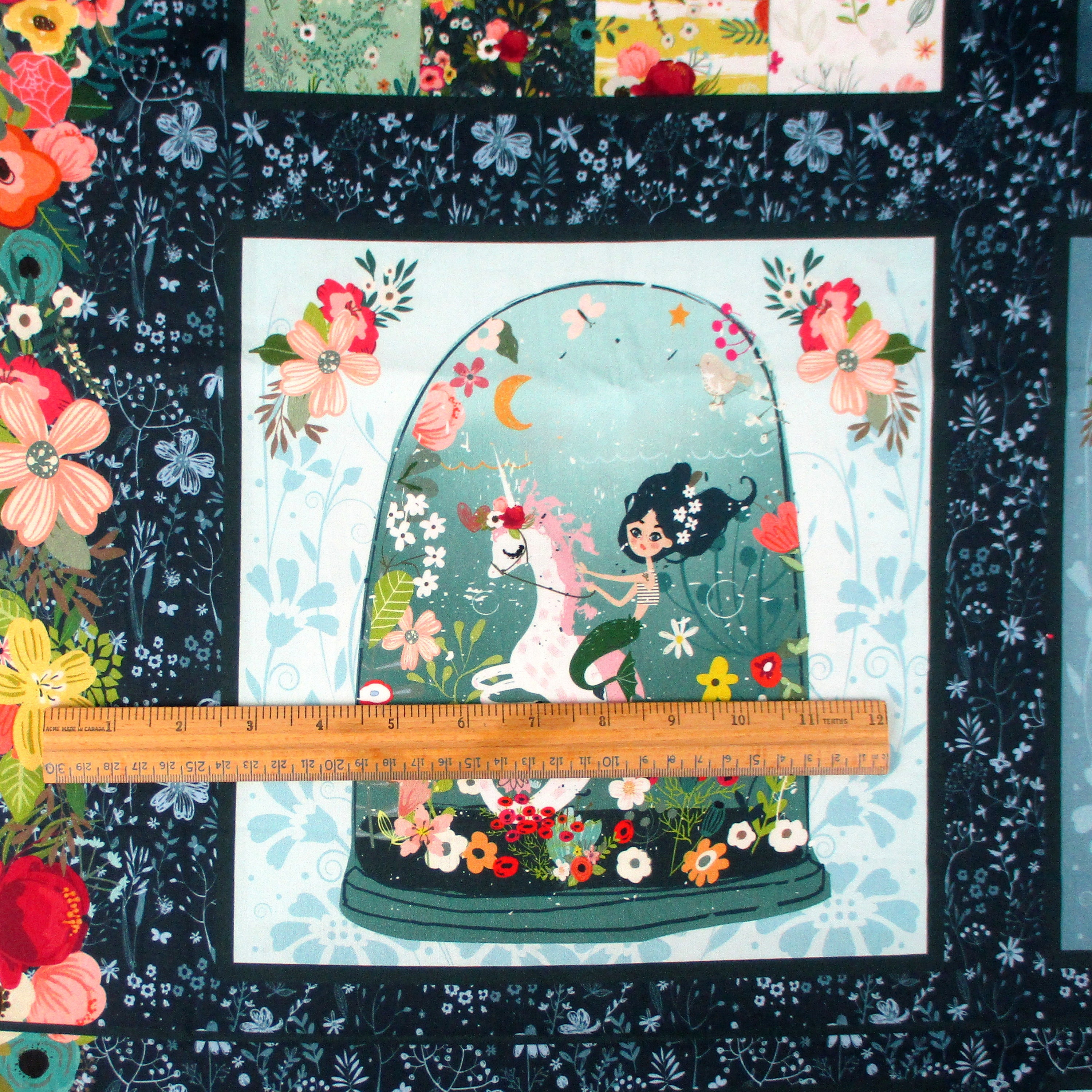 Once Upon A Mermaid, Main Panel 24 - Quilters Garden