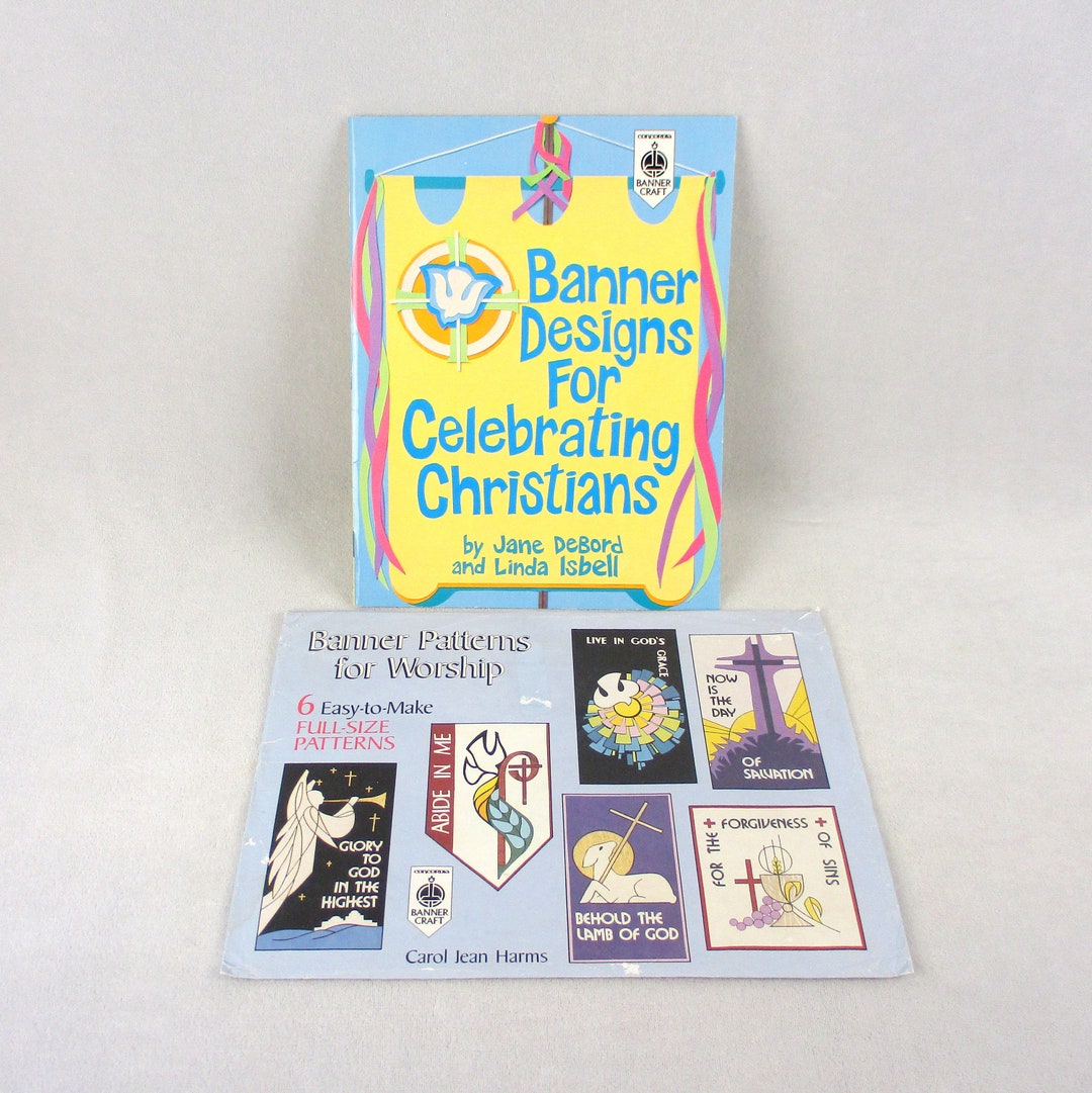 Church Banner Patterns Alter Christian Worship Sanctuary Religious Flag