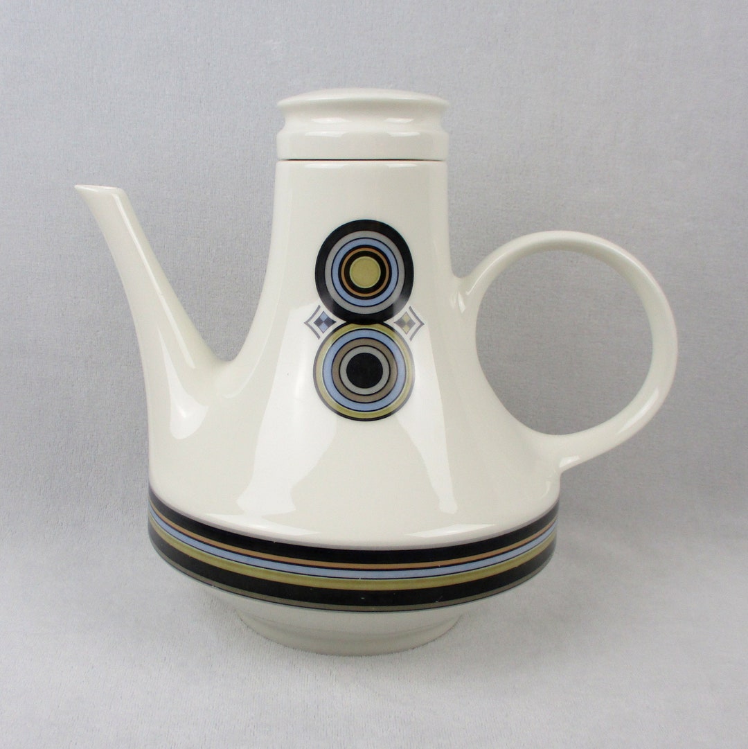 Noritake Midcentury Modern Teapot Expression Tourmaline Etsy