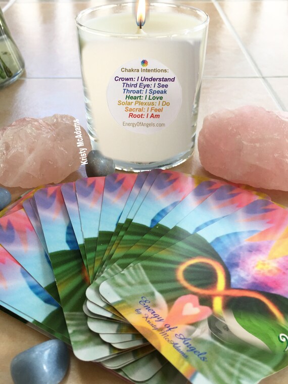 Home Décor Chakra Candle Boxed Gift Chakra Chakras Chakra Balancing ...