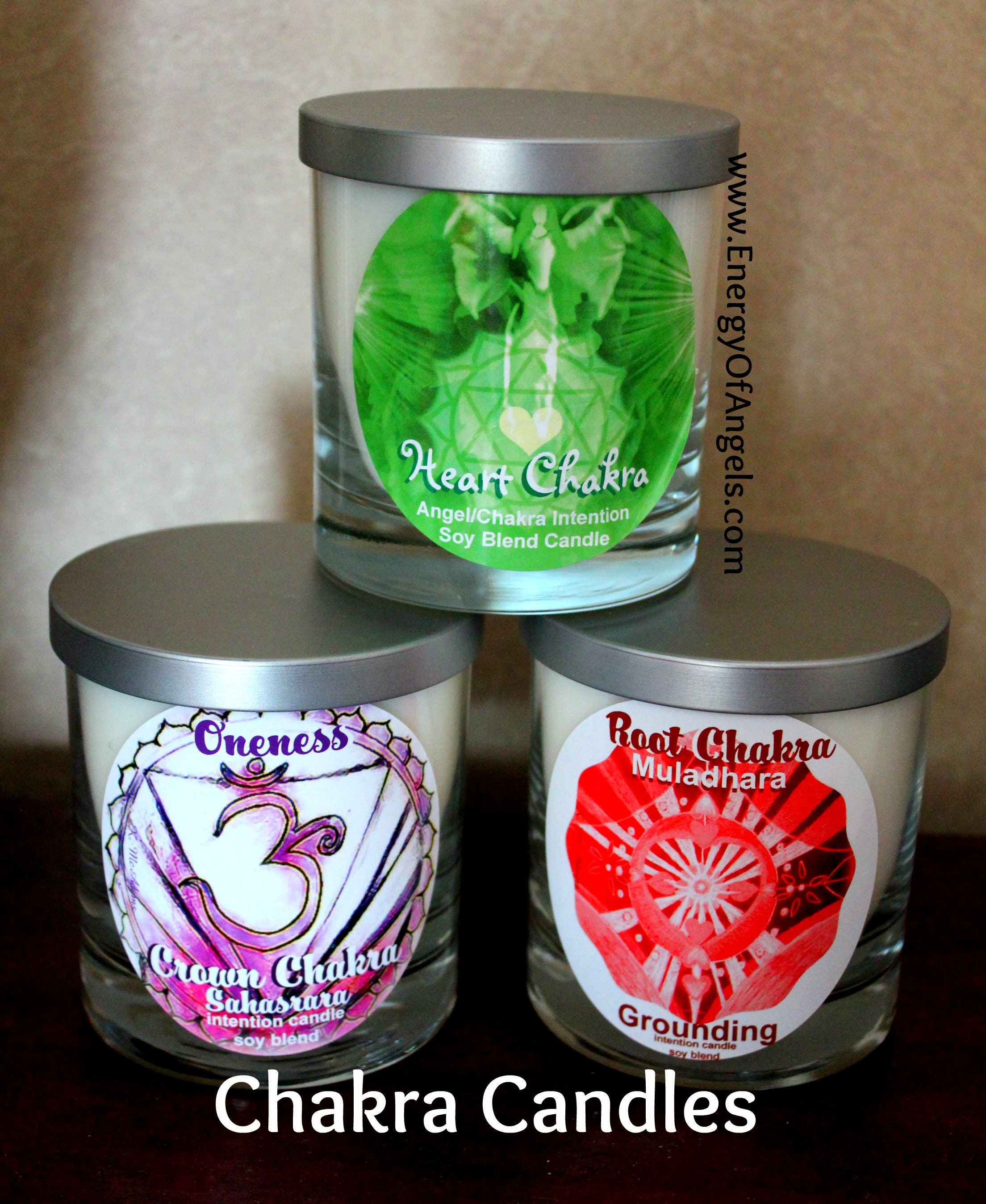 Home Décor Chakra Candle Boxed Gift Chakra Chakras Chakra Balancing