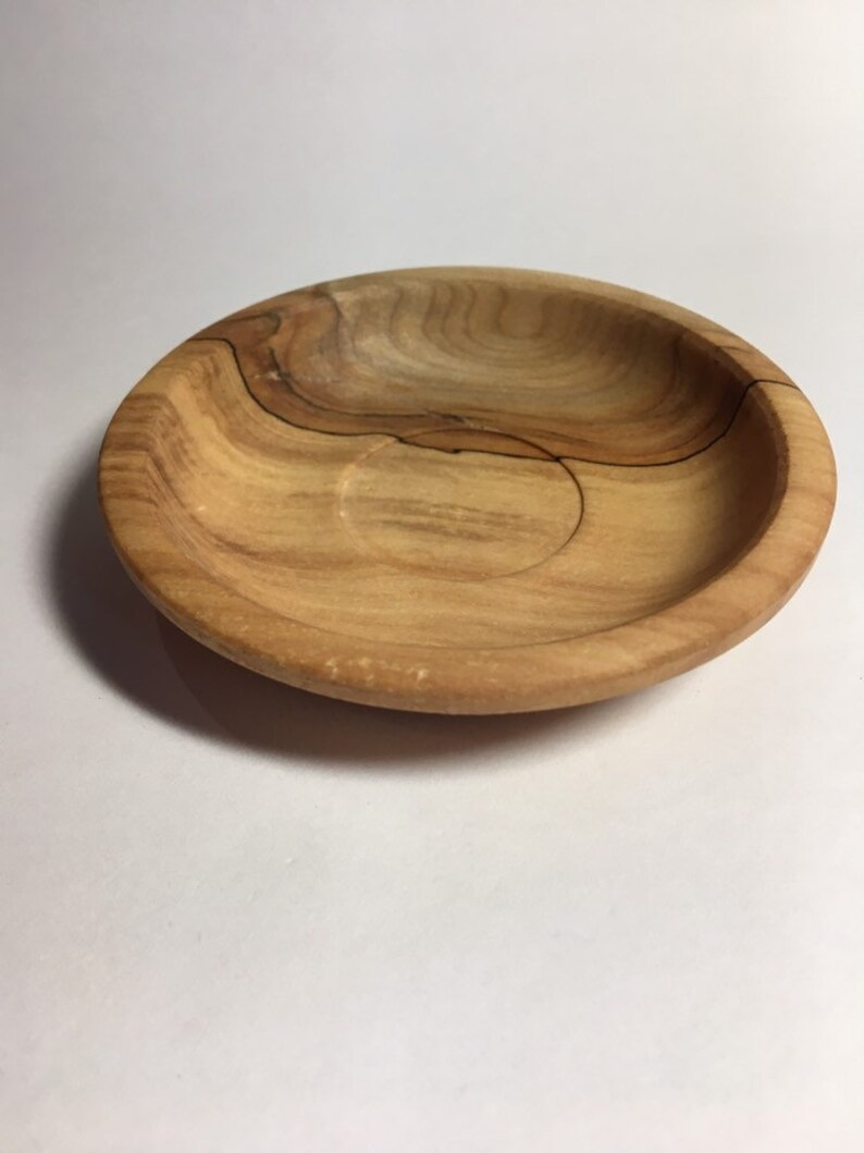 Liquid Amber Wood Dish 3 3/4 Diameter Etsy