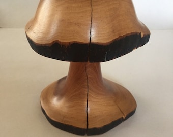 Manzanita Wood Mushroom Sculpture