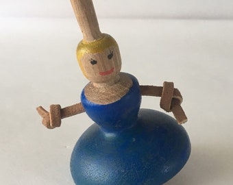 Made in California- Limited Edition Spinning Doll Top