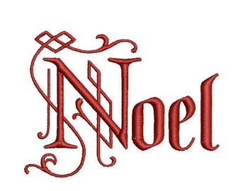 Noel Christmas Machine Embroidery Design, Christmas embroidery design, noel embroidery design, Merry Christmas embroidery, sayings