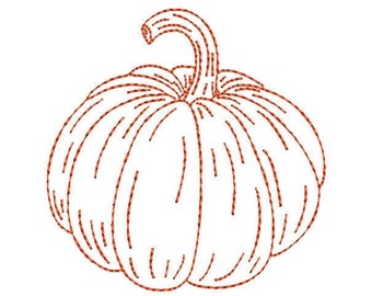 Pumpkin Outline Machine Embroidery Design, pumpkin embroidery design, thanksgiving embroidery design,Halloween embroidery