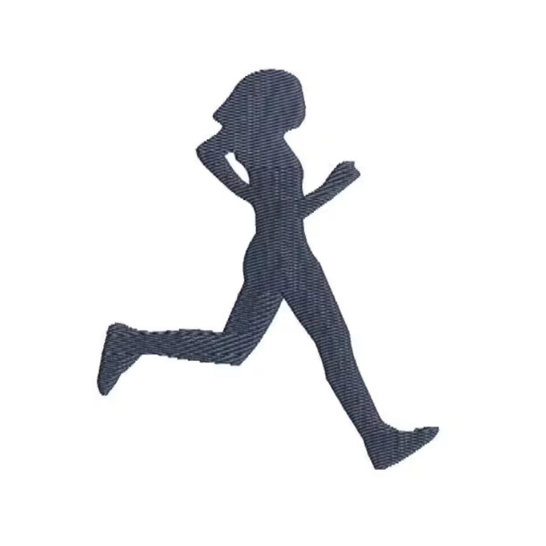Run Machine Embroidery Design,2 Sizes, Run Embroidery Design, Runner ...