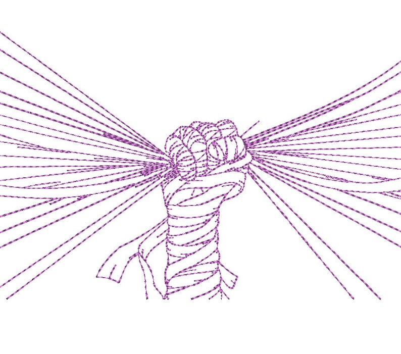 Mummy Machine Embroidery Design, Halloween Embroidery Design, Mummy ...