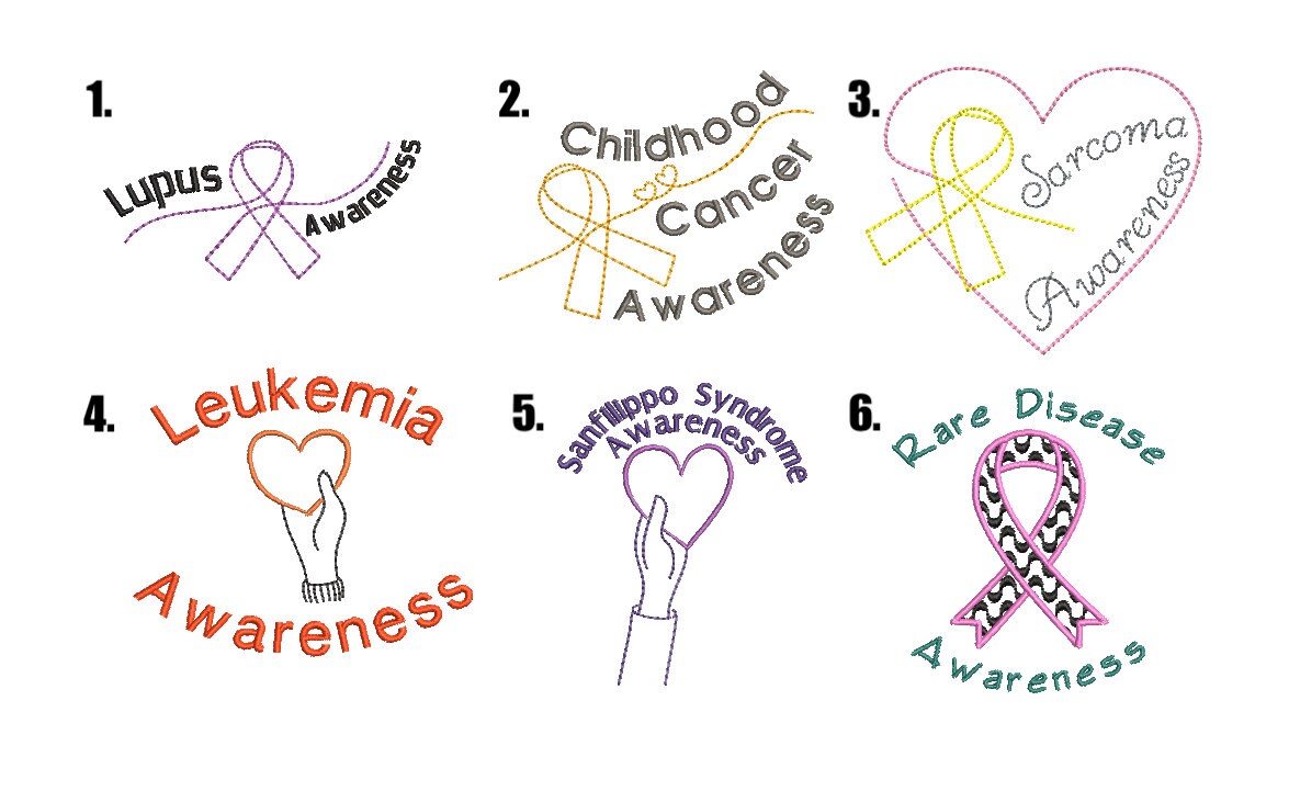 Custom Awareness Embroidery Design Request Form - Etsy