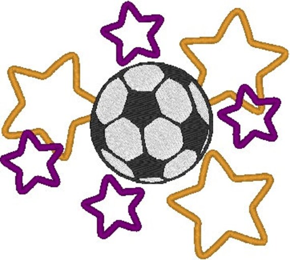 Soccer Machine Embroidery Design soccer machine embroidery Etsy