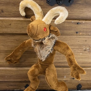 Goatman Plush 17 inches - Cryptid Super Soft Minky Fabric MADE TO ORDER