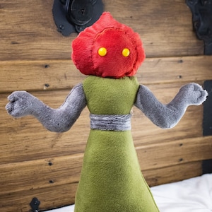 Flatwoods Monster Plushie 16 inches - Cryptid Super Soft Minky Fabric w/weighted bottom MADE TO ORDER