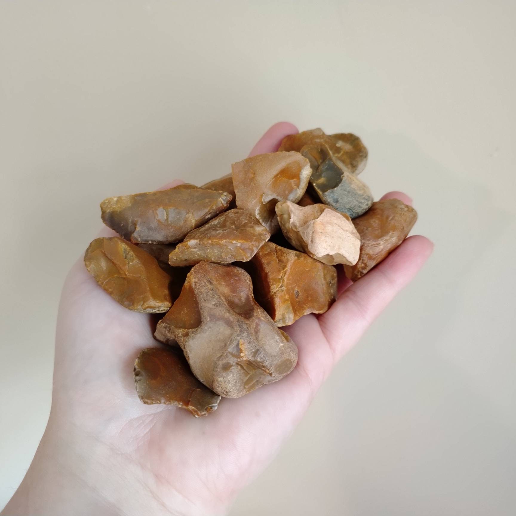 silex || morceaux de bronzage 400g allume-feu roches du canada kit silex protection + pierre guérison chert géologie