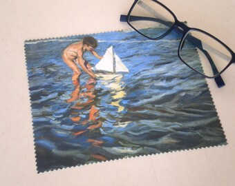 Glasses cleaning cloth, Joaquín Sorolla, Glasses cleaning, Microfiber cleaning, Screen cleaner