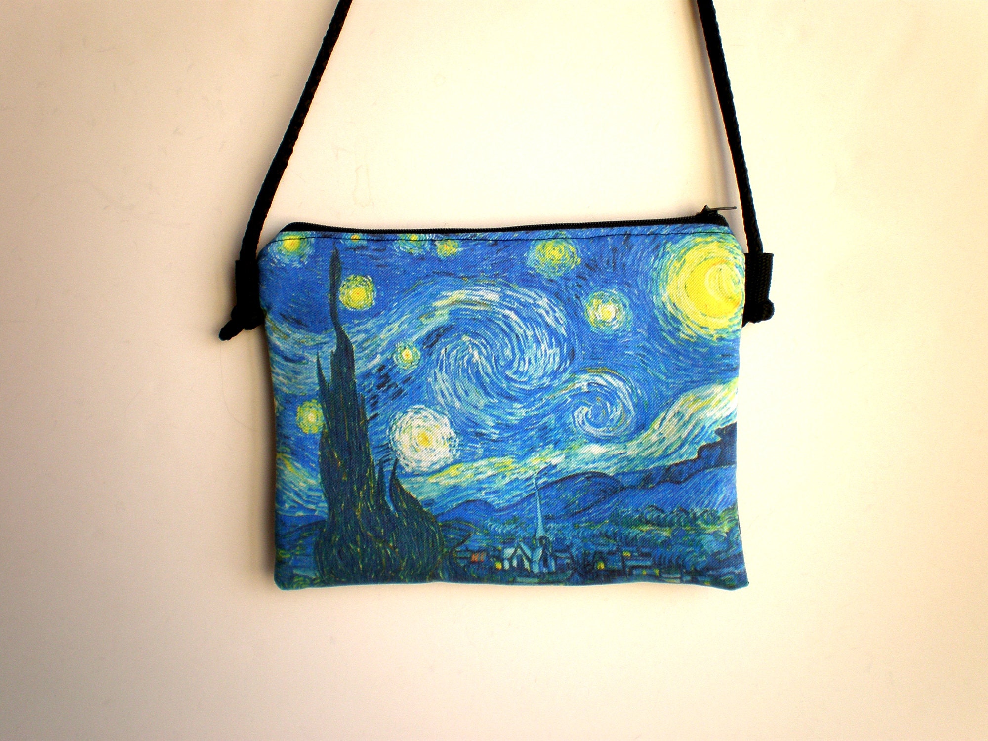 Buy Starry Night Vincent Van Gogh Faux Leather Purse Handbag Online in  India - Etsy